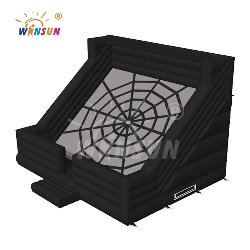 New Design Spider Crawl inflatable rock climbing wall