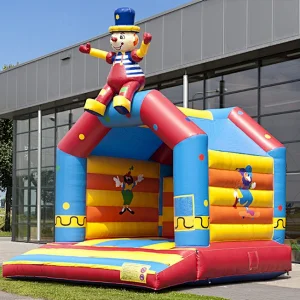 commercial home yard circus clown bounce house