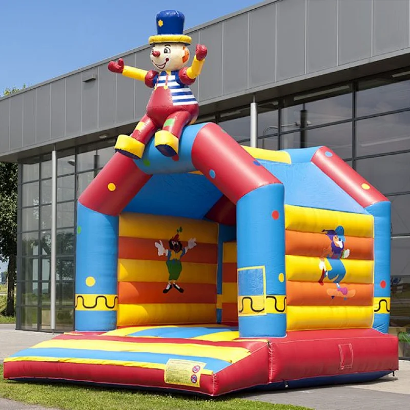 commercial home yard circus clown bounce house