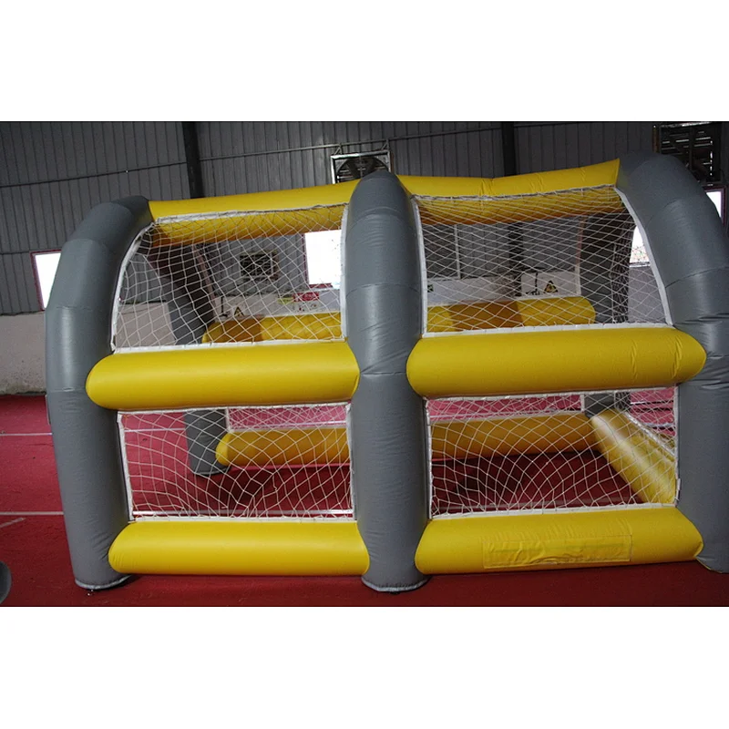 Adult inflatable shoot for goals,inflatable speed cages, soccer train games for rental