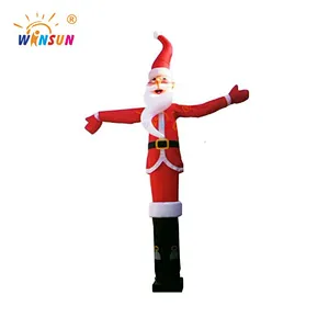 Hot Christmas inflatable air tube advertising inflatable christmas old man