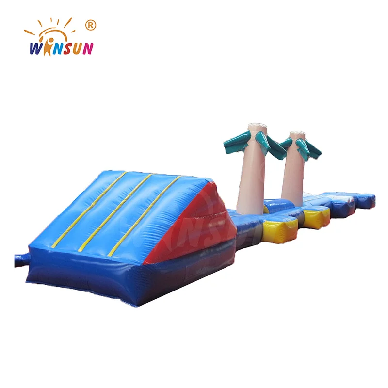 Aqua toys float bridge inflatable water run game Equipment
