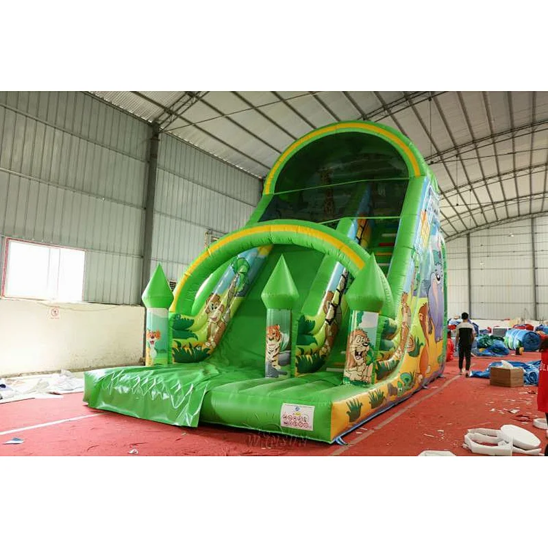 Jungle Inflatable slide