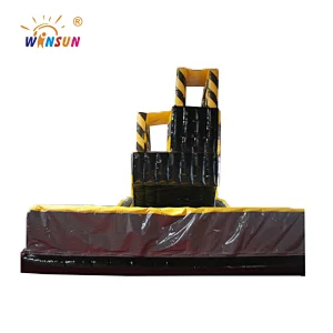 Double inflatable jump platform, inflatable air cushion,inflatable air bed