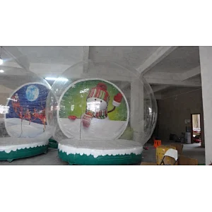Air blown inflatable christmas display ball arena, inflatable christmas x mas snowman,inflatable christmas ornament craft