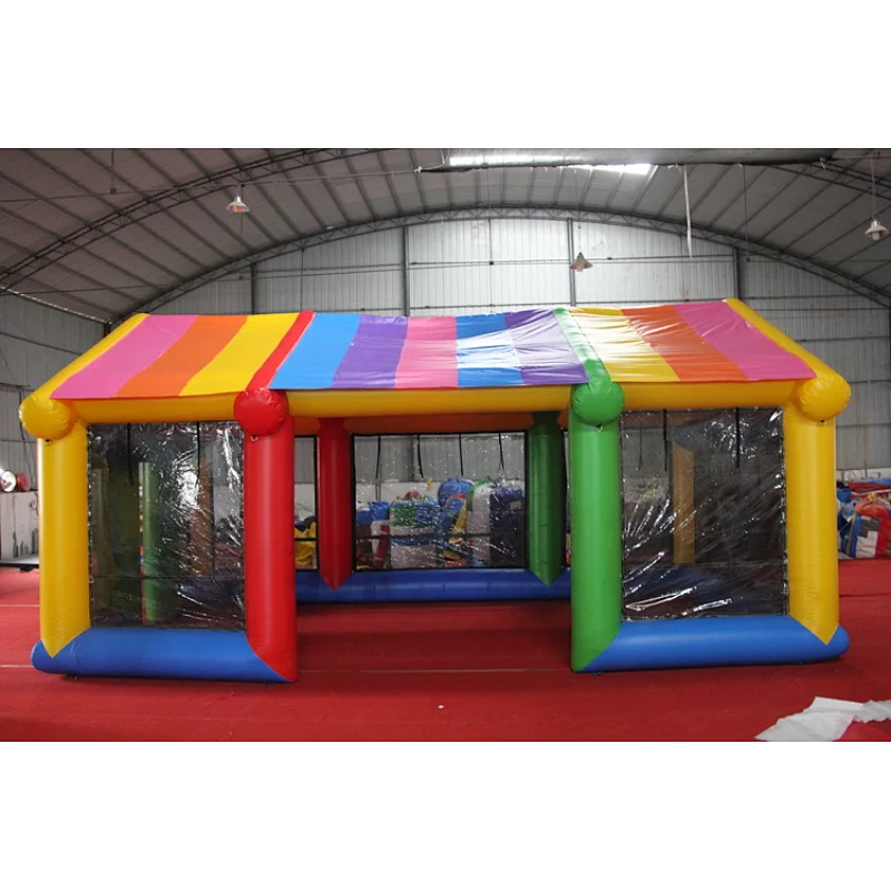 Air flow  inflatable tent for movable  restaurant, air constant shelter for advertising activity,air sealed tents for expo