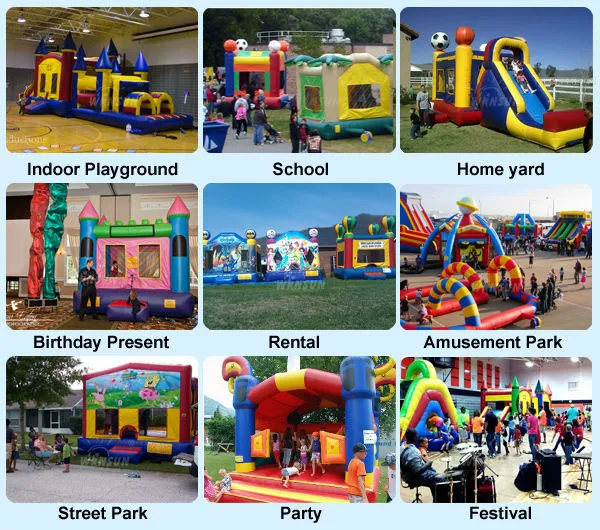 Usage-inflatable-bouncer-house
