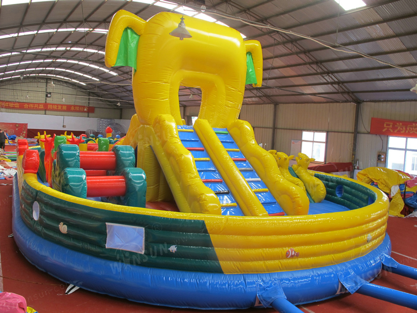 giant inflatable city