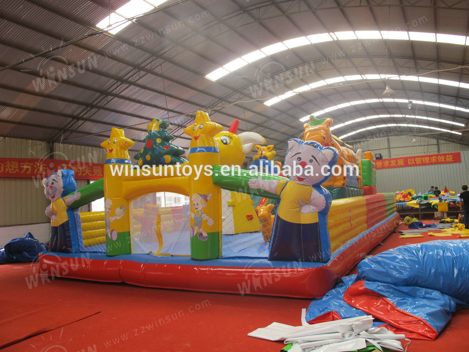 giant inflatable fun city