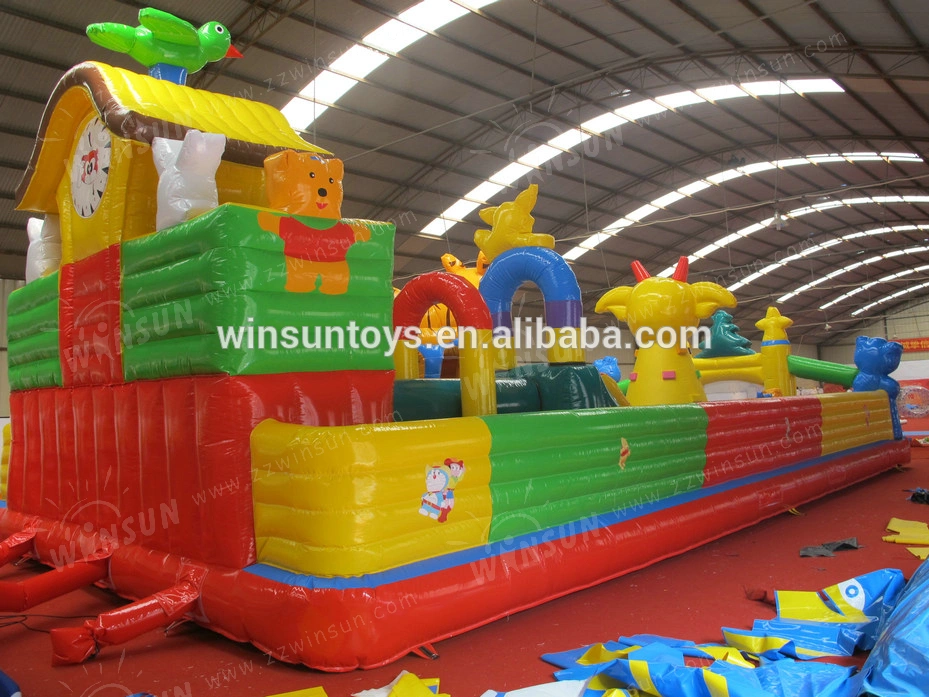 giant inflatable fun city