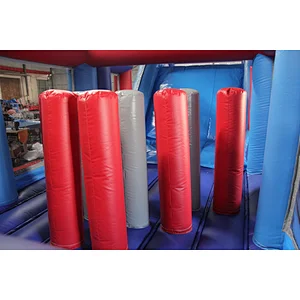 Two people competitive inflatable obstacle course, commercial obstacle course inflatable for adults