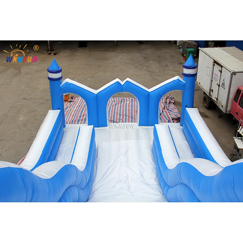 Clown Inflatable Wave Slide