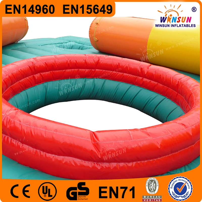 Popular playing Bungee Adult Play bungee jumping inflatable trampoline