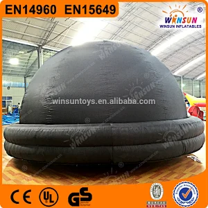 Portable inflatable planetarium dome tent inflatable projection dome tent