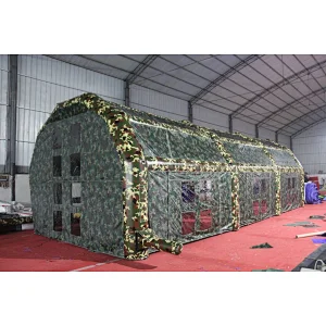 Outdoor used tent manufacturer china army military inflatable tents, inflatable military tent for sale