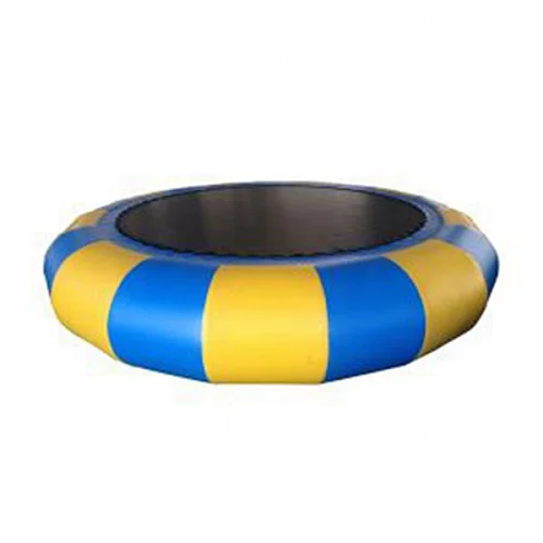 Easy set up and portable water frameless inflatable bongos trampoline