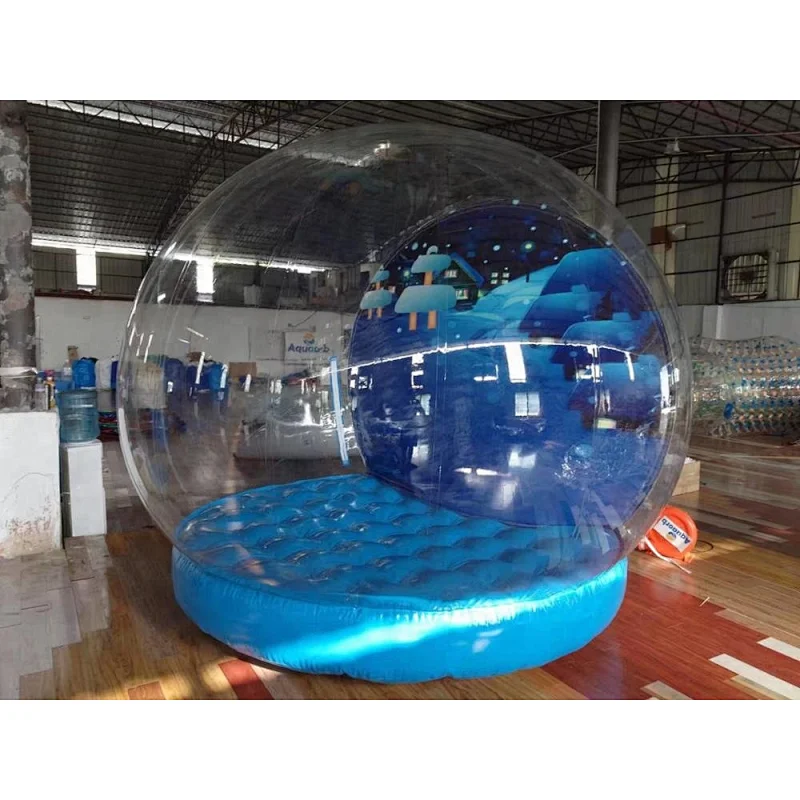 Air blown inflatable christmas display ball arena, inflatable christmas x mas snowman,inflatable christmas ornament craft