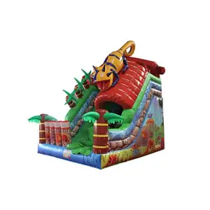 Inflatable lizard Slide