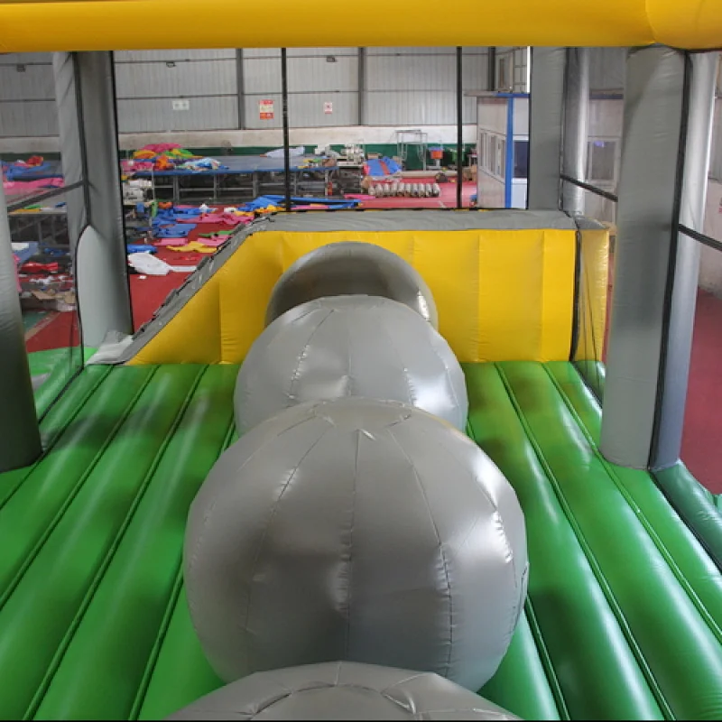 Adult and children inflatable big baller games,inflatable leaps n bounds,Assault jumping ballers for fun fair