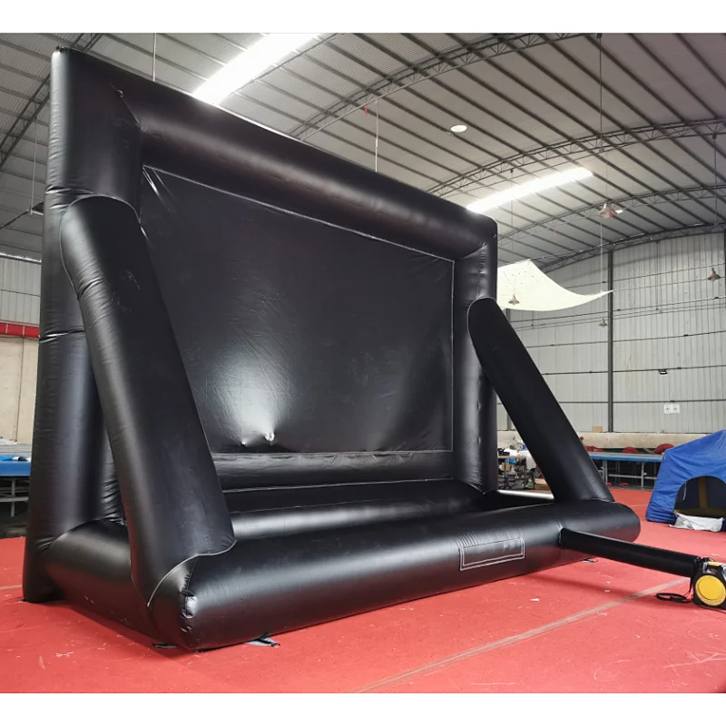 Outdoor giant advertising inflatable movie screen, inflatable cinema screen for projection movie,Inflatable Screen For Sale