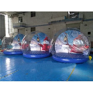 Air blown inflatable christmas display ball arena, inflatable christmas x mas snowman,inflatable christmas ornament craft