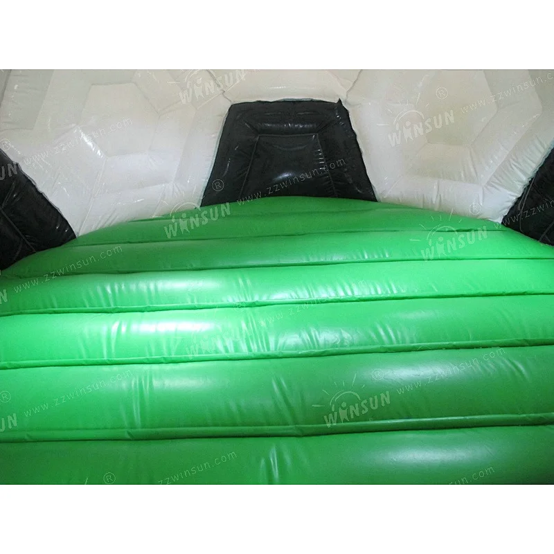Commercial cheap bounce houses football inflatable jumping castle
