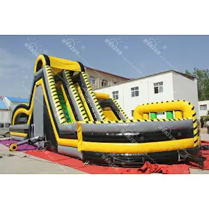 Atomic Rush-Nuclear, Atomic Rush-Nuclear inflatable obstacle course, inflatable obstacle course for sale