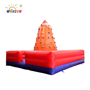 High quality inflatable rock climbing wall, inflatable wall climbing