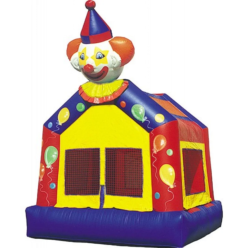 commercial home yard circus clown bounce house