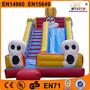 Jumping castle bouncer commercial Inflatable rabbit slide