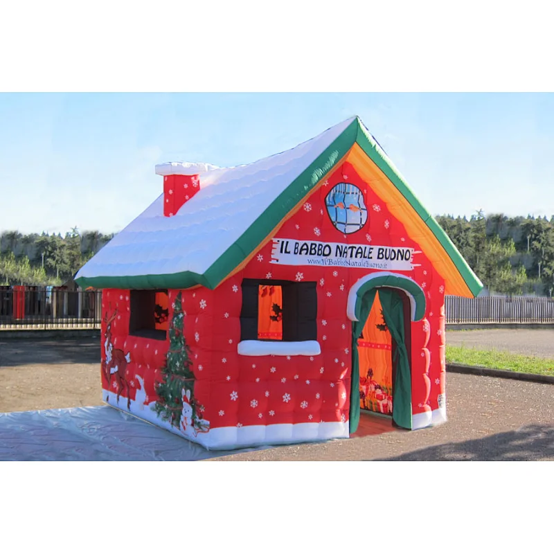3m High huge christmas inflatable house