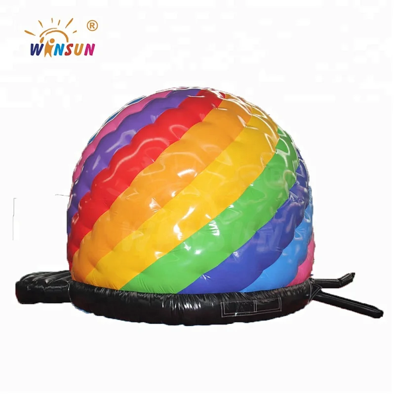 Customize Air bounce mini Inflatable Disco Dome
