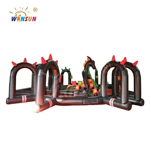 Popular inflatable team building IPS Battle Game, interactive play system