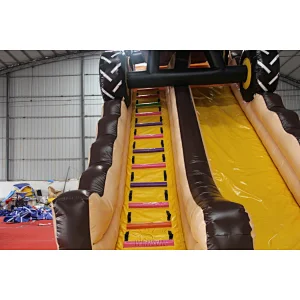 Monster Truck Inflatable Slide