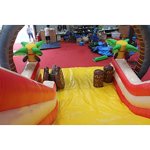 Pirate ship Inflatable slide
