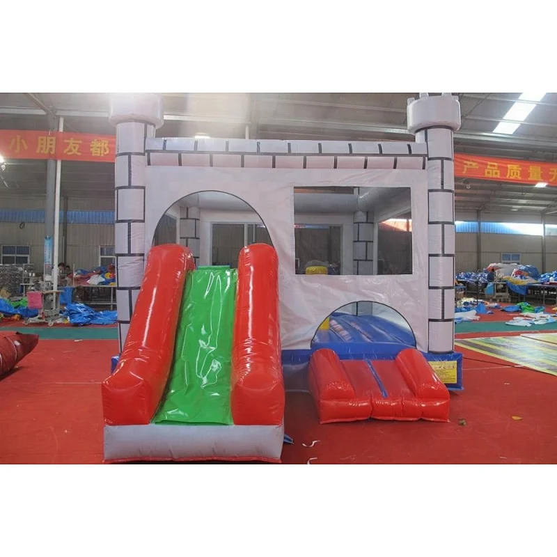 Interesting kids Giant Inflatable jumping castle with slide
