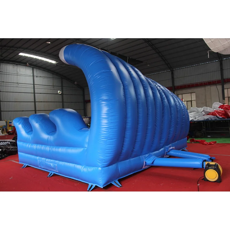 Air constant inflatable surf board games,inflatable mechanical surf board bouncer,inflatable simulation surf board trampoline