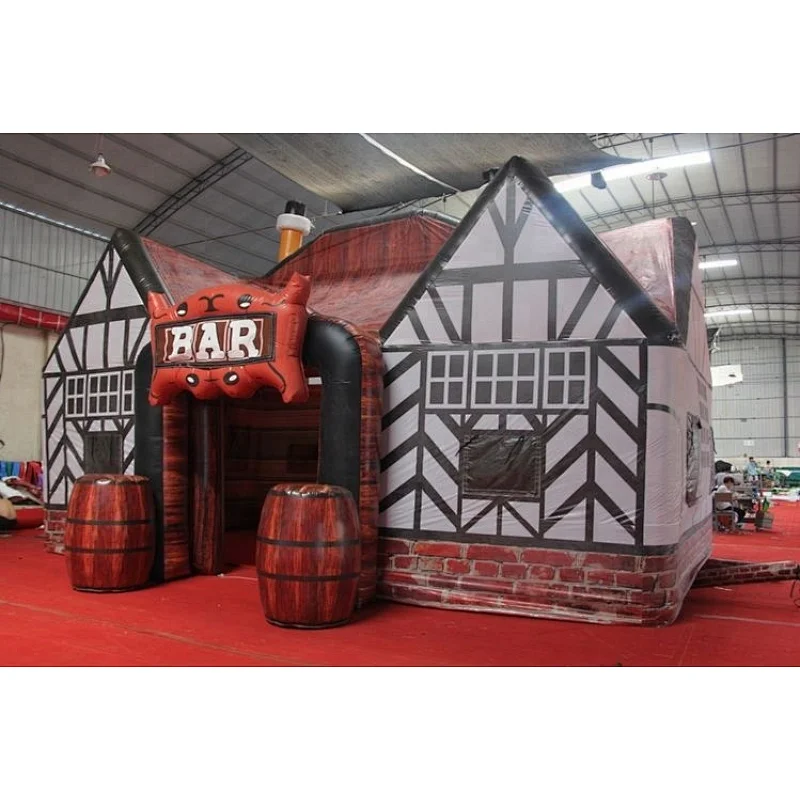 Hot Outdoor Party Tent Inflatable Bar, Giant inflatable pub bar, Used Party inflatable pub bar