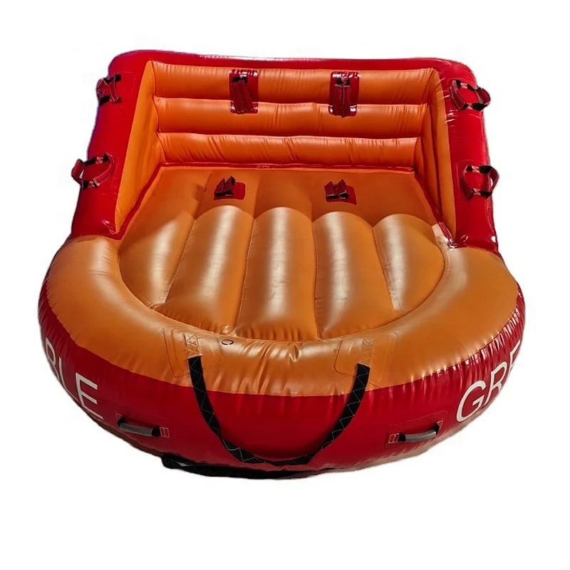 New design Inflatable Water Crazy UFO Inflatable Towable Tube Rowing for sale