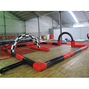 inflatable race track for sale inflatable go kart race track