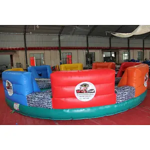 Hippo Chow Down Inflatable Interactive Game, Inflatable hippo game