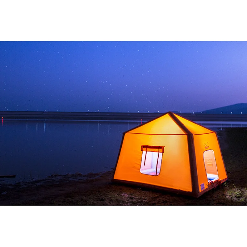 Airtight inflatable outdoor camper tents for hire,camping area shelters,travel use tents for sale
