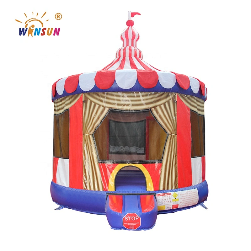 Circus commercial home backyard bounces, carousel clown moonwalks, Merry go round umping castle house for rental or sale