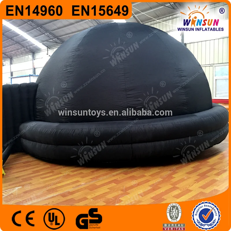 Portable inflatable planetarium dome tent inflatable projection dome tent