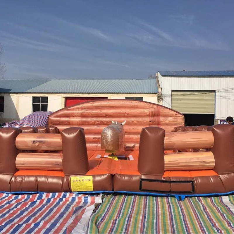 2018 very popular and excited Inflatable Mechanical Bull,mechanical bull riding toys