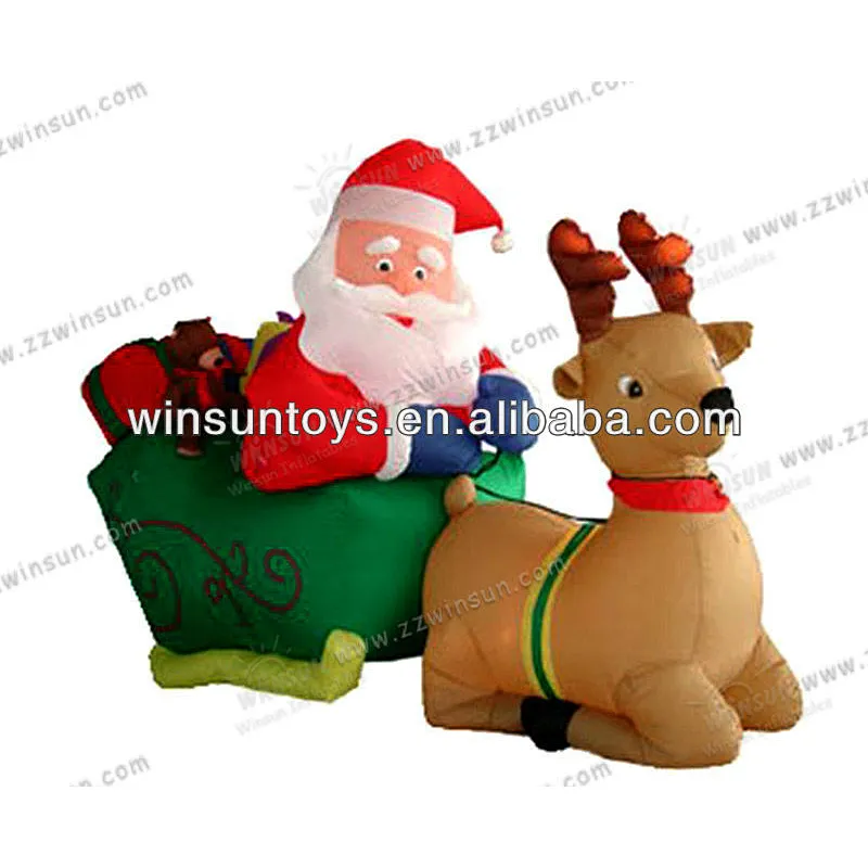 2013 Newest high quality giant inflatable reindeer
