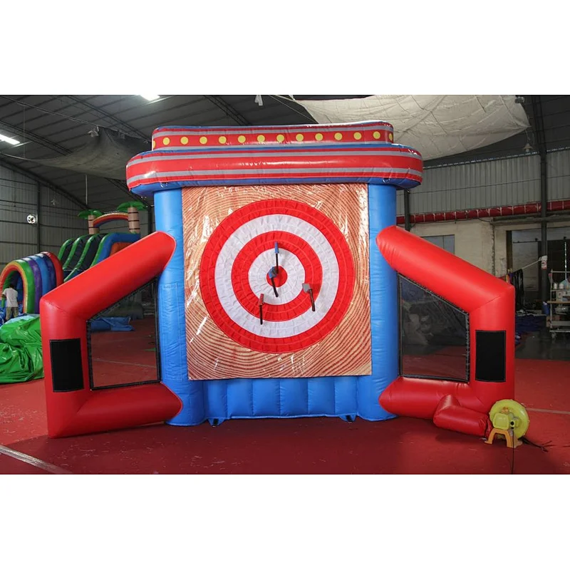 Summer  carnival 6 in 1 sport games, amusement park rental hot games for sale,inflatable funfair use hire games for rentals