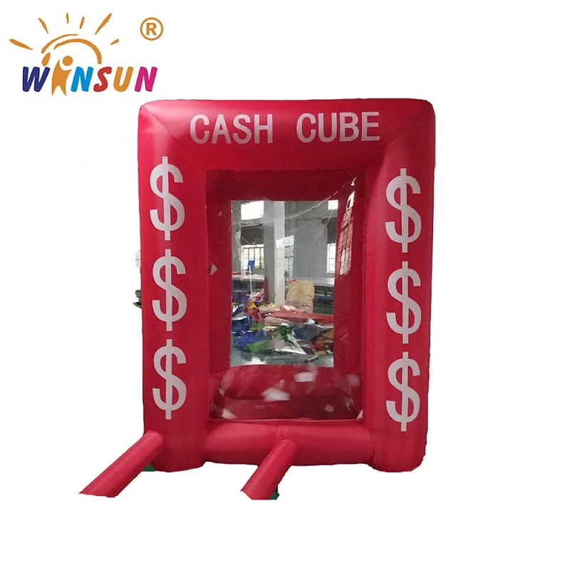 High quality custom inflatable cash machine, cheap inflatable cash machine
