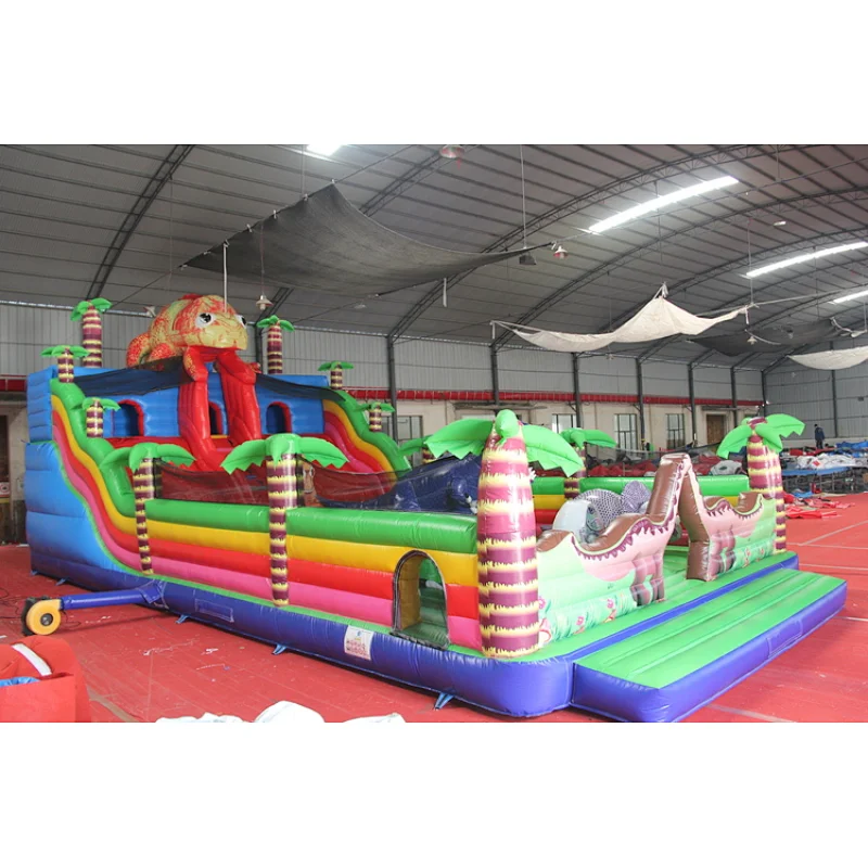 Chameleon  funlands bouncer games,Air constant inflatable chameleon trampoline for amusement park,animal moonwalk  bouncer