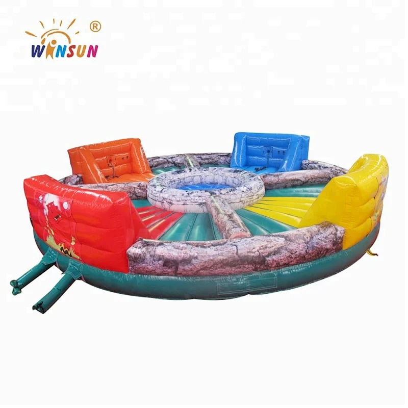 Hippo Chow Down Inflatable,Inflatable Hungry Hippos Game,Inflatable Bungee Running Sport
